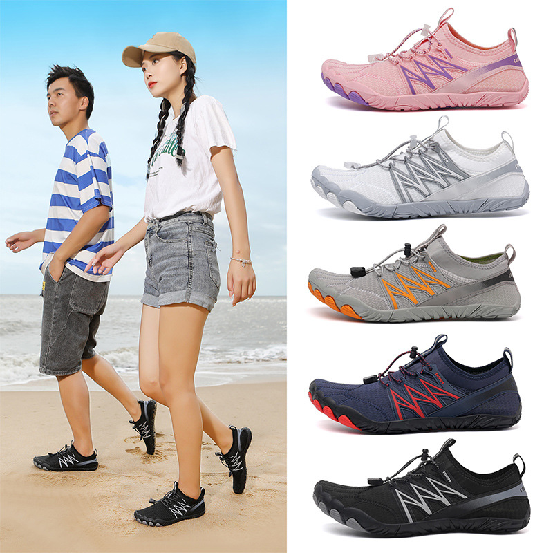 Women'S Shoes Vibram - ใหม่รองเท้าน้ําสําหรับสตรีและบุรุษฤดูร้อน Barefoot รองเท้า Quick Dry Aqua