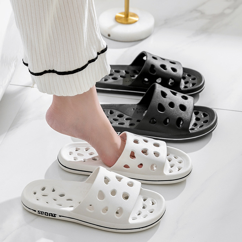 Women'S Shoes Plus Size - รองเท้าแตะแบบสวมใส่ในบ้านสำหรับผู้หญิงและผู้ชาย รุ่น Cloud Hollow out สำหรับฤดูร้อน