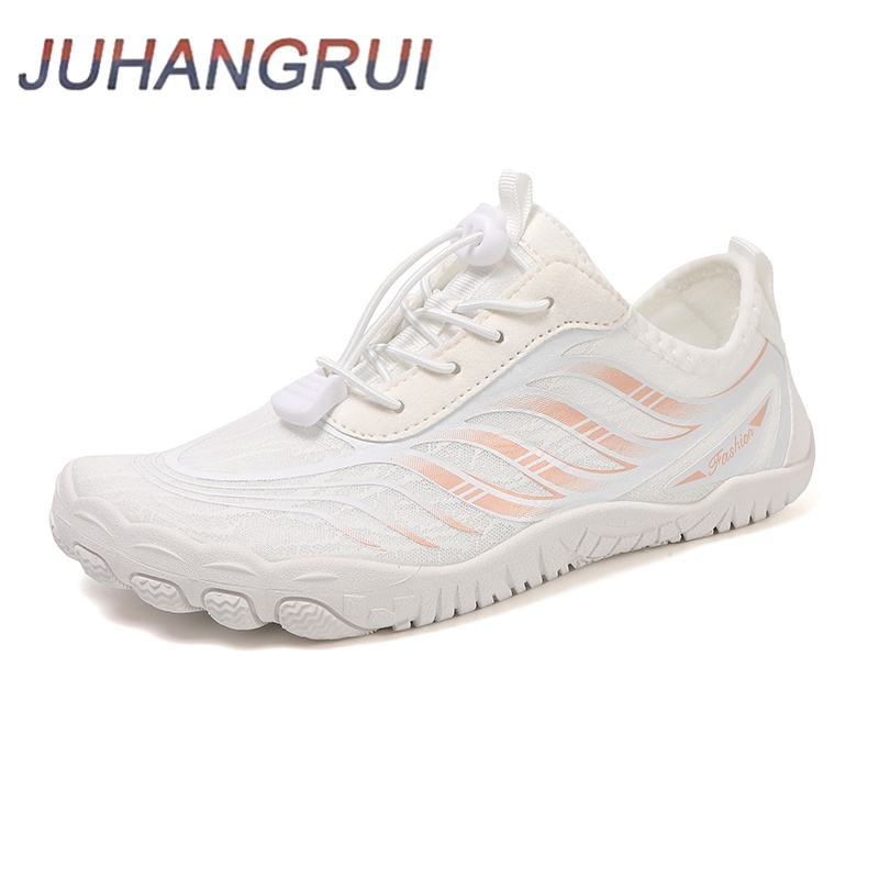 Women'S Shoes Vibram - รองเท้าเดินป่า Barefoot สําหรับผู้หญิงและผู้ชายรองเท้าน้ําระบายอากาศและกันลื่นน้ําหนักเบาเหมาะสําหรับการเดินวิ่งและว่ายน้ํา