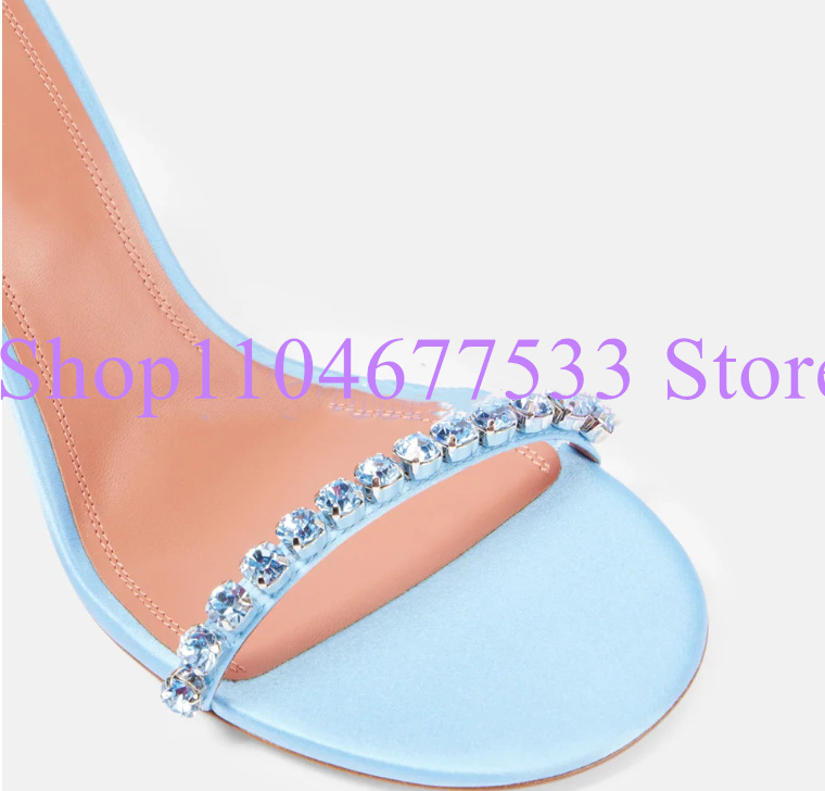 สีฟ้าคริสตัลเลดี้รองเท้าแตะแฟช - Women'S Shoes Navy Blue บทวิจารณ์และราคา