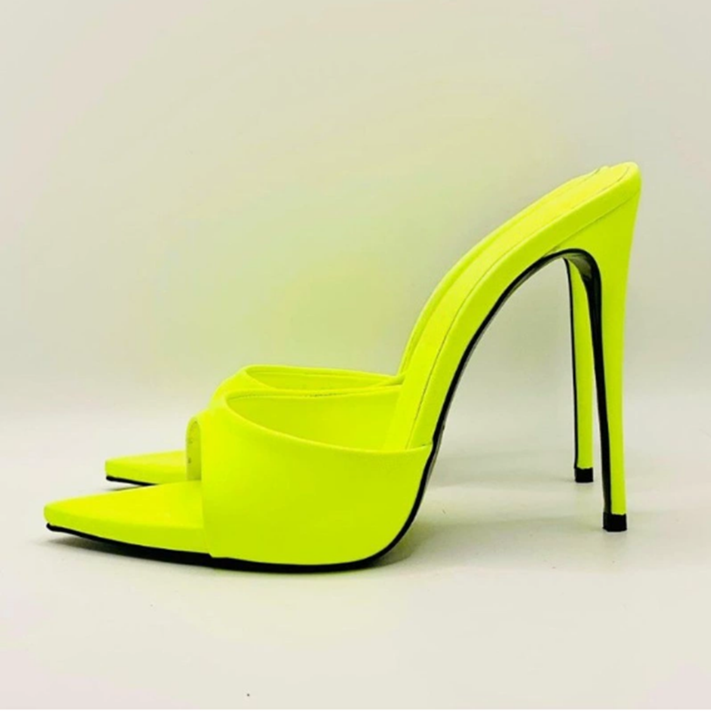 Candy สี Pointy Toe ผู้หญิงรอง - Women'S Shoes Yellow บทวิจารณ์และราคา