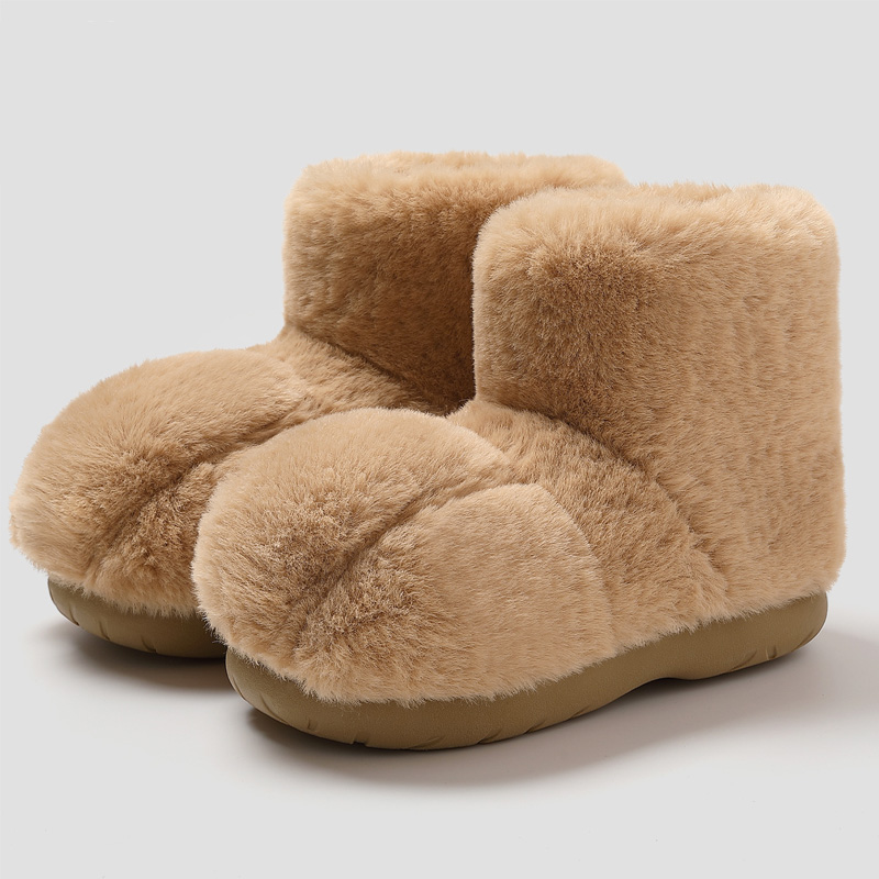 รองเท้าบูทในบ้านลายอุ้งเท้าแมว - Women Shoes Boots บทวิจารณ์และราคา
