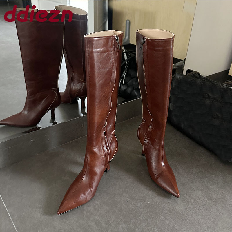 รองเท้าบูทหุ้มข้อสูงถึงเข่า หั - Women'S Shoes Big Feet บทวิจารณ์และราคา