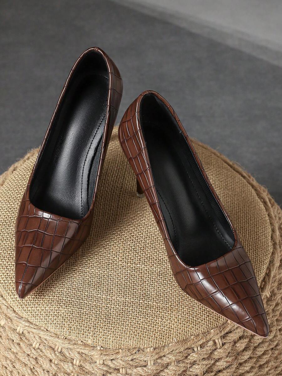 รองเท้าส้นสูงสตรีรองเท้าชี้นิ้ - Women'S Shoes Navy Blue บทวิจารณ์และราคา