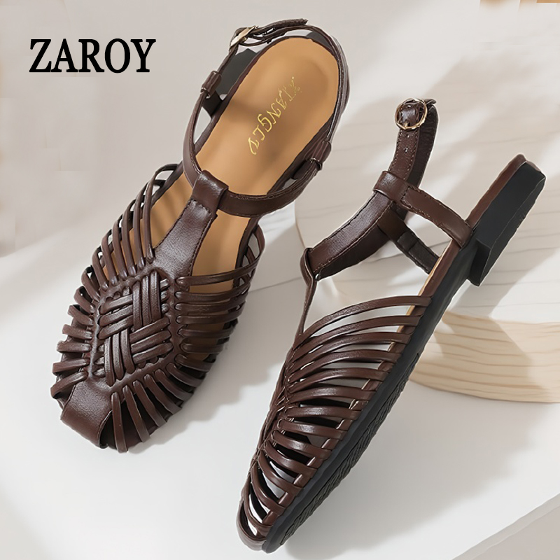 ZAROY รองเท้าแตะผู้หญิงสำหรับฤ - Women'S Shoes Big Feet บทวิจารณ์และราคา