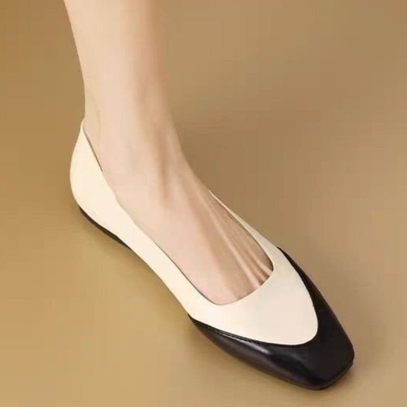 บล็อกสี PLUS ขนาดรองเท้าเดียวผ - Women'S Shoes Plus Size บทวิจารณ์และราคา