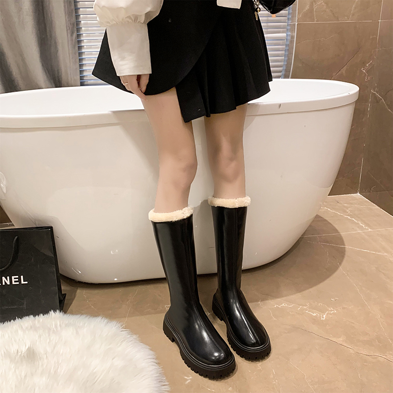 รองเท้าบูทข้อเท้าบุขนสำหรับผู้ - Women'S Shoes Big Feet บทวิจารณ์และราคา