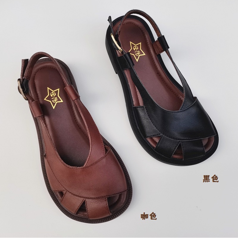 Careaymade-รองเท้าสตรีหนังแท้ร - Women'S Shoes Big Feet บทวิจารณ์และราคา