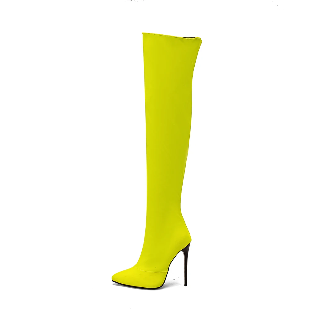 ฤดูหนาวใหม่ Glamour สีส้มสีเหล - Women'S Shoes Big Feet บทวิจารณ์และราคา