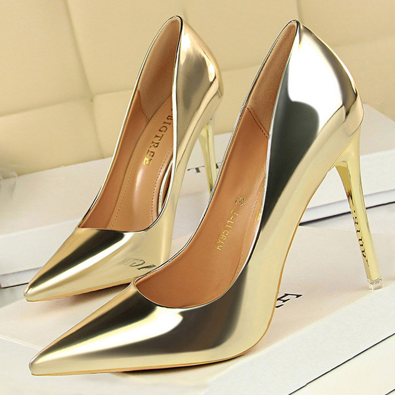 BIGTREE รองเท้าผู้หญิงปั๊มสิทธ - Women'S Shoes Big Feet บทวิจารณ์และราคา