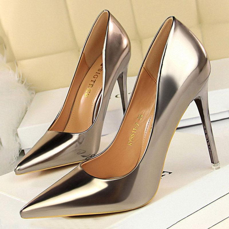 BIGTREE รองเท้าผู้หญิงปั๊มสิทธ - Women'S Shoes Big Feet บทวิจารณ์และราคา