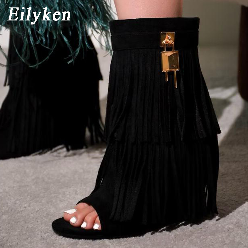 รองเท้าส้นสูงแบบเปิดนิ้วเท้า ด - Women Shoes Boots บทวิจารณ์และราคา